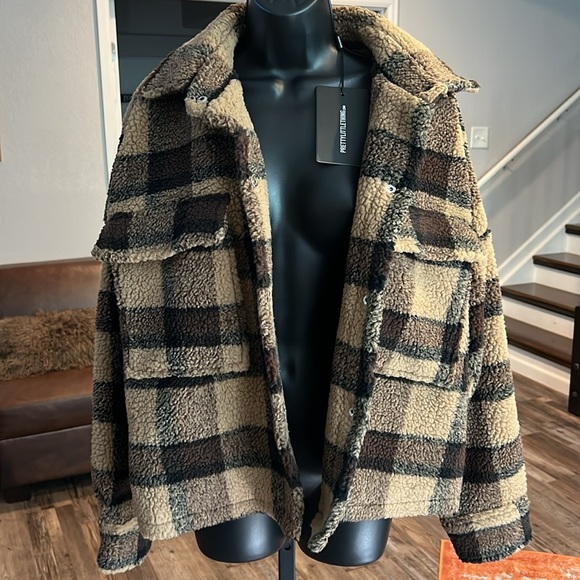 Pretty Little Thing PLUS | Size 12 | Brown - Picture 2 of 14